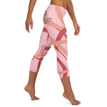 Load image into Gallery viewer, &quot;Meditate&quot; Pink Capri Leggings