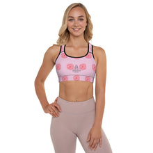Load image into Gallery viewer, &quot;Blooming Meditate&quot; Padded Sports Bra
