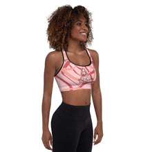 Load image into Gallery viewer, &quot;Meditate&quot; Pink Padded Sports Bra