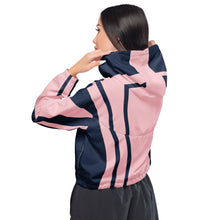 Load image into Gallery viewer, &quot;Meditate&quot; Women’s cropped windbreaker