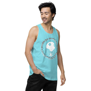 “Everything is possible” Men’s premium tank top