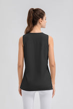 Load image into Gallery viewer, Slit Round Neck Tank
