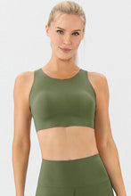 Load image into Gallery viewer, Round Neck Wide Strap Active Bra