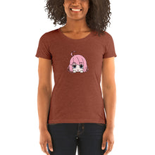 Load image into Gallery viewer, &quot;Salichan face&quot; Ladies&#39; short sleeve t-shirt