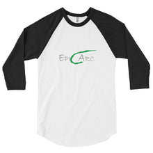 Load image into Gallery viewer, &quot;Logo&quot; 3/4 sleeve raglan shirt